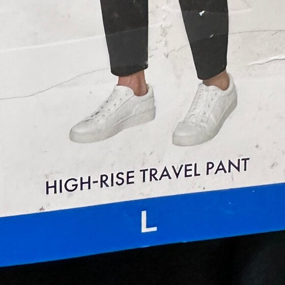 Modern Ambition Women's High Rise Travel Pant Size L Black Pull On Stretch (NEW) - Picture 10 of 14